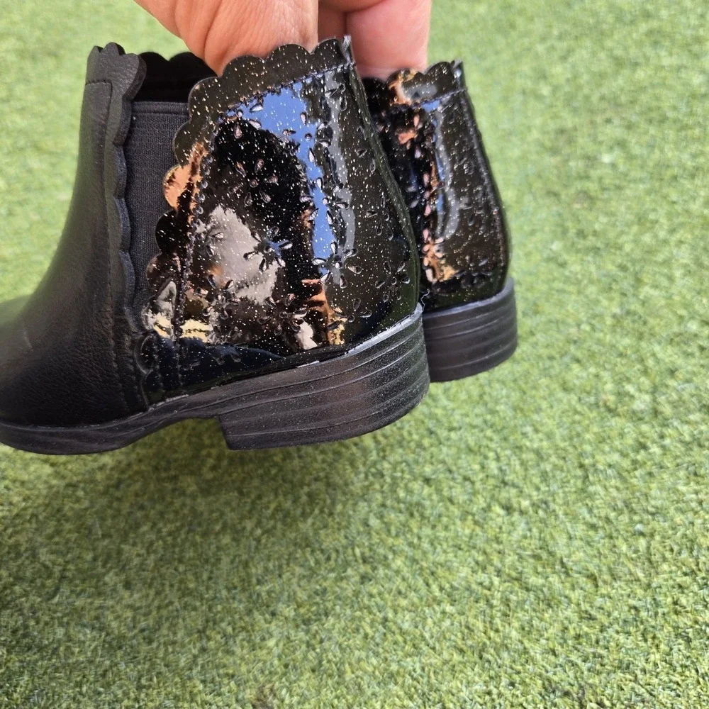 Thereabouts Boots Toddler Size 7 Black Lil Pima